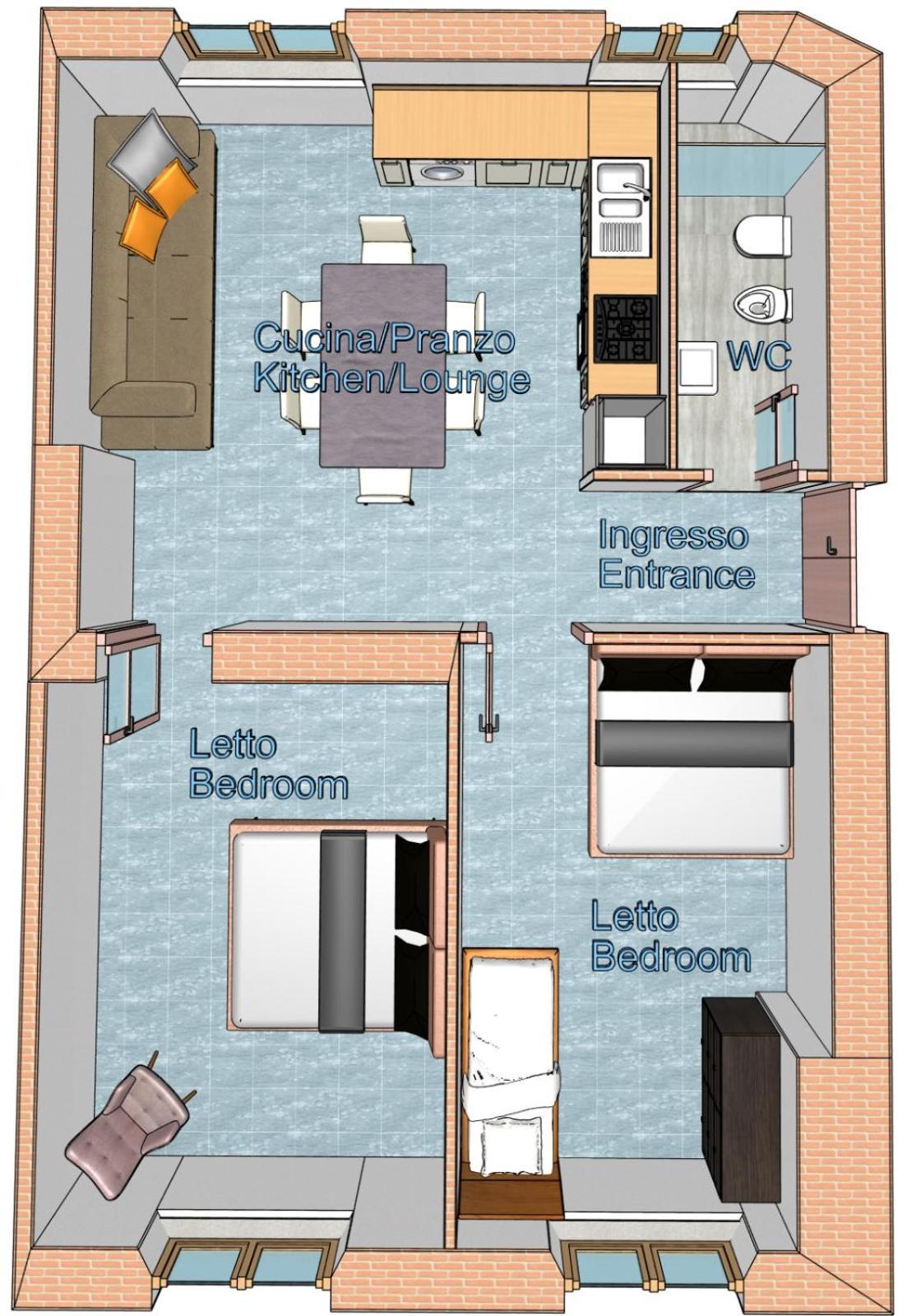 Appartamento Via Grandi - Free Gated Parking - 5 Minutes From Center Lucca Exterior photo